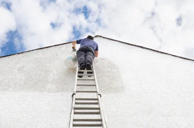 Peinture extérieure à Bessèges — façades et ravalement